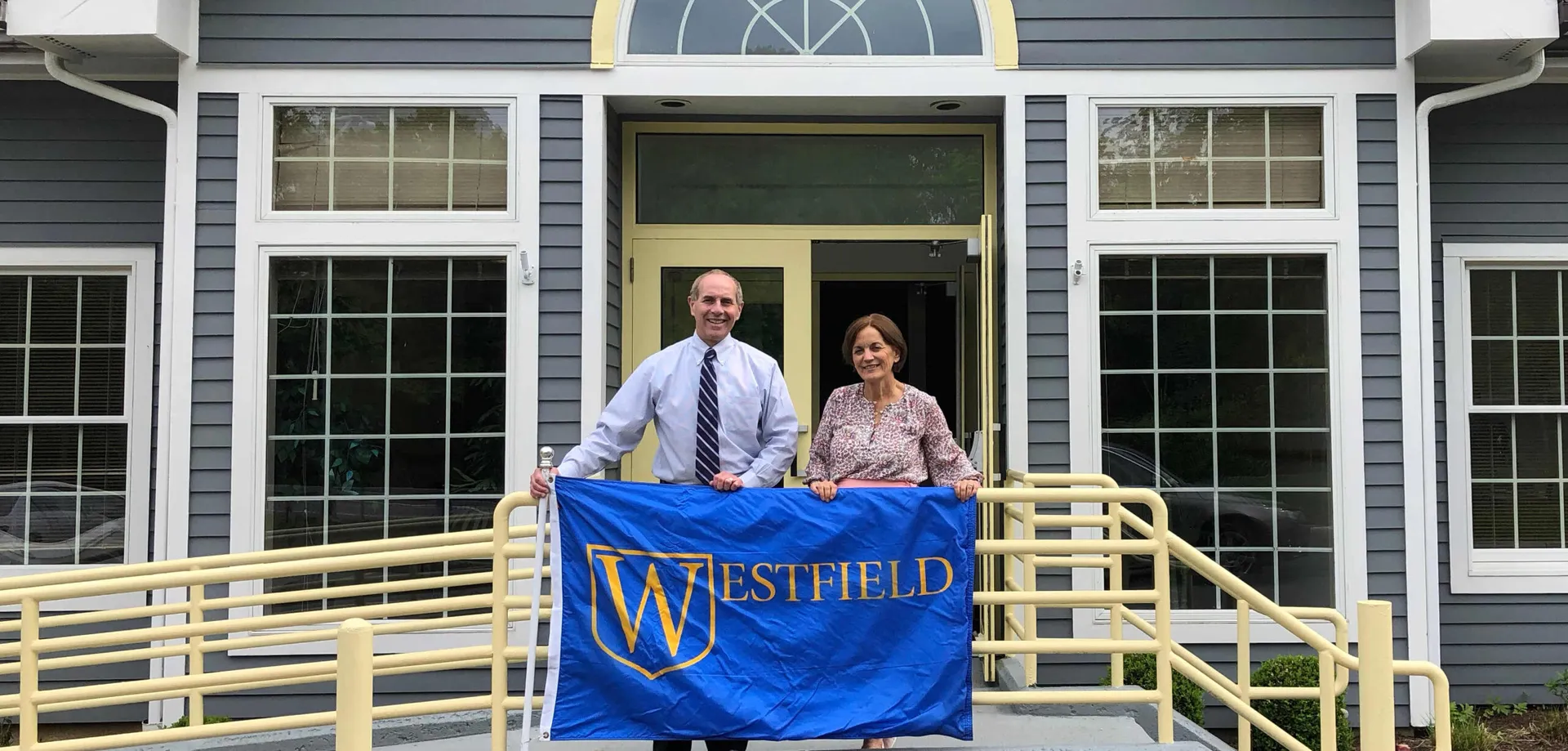 Pam and Peter at Westfield Day School